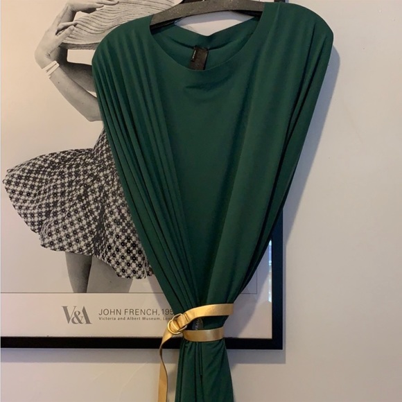 SALE❤️❤️❤️Norma Makali 🌷🌷 high low poncho Dress - Picture 5 of 7